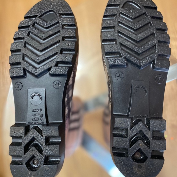 Burberry House Check Pattern Rain Boots - Picture 4 of 5